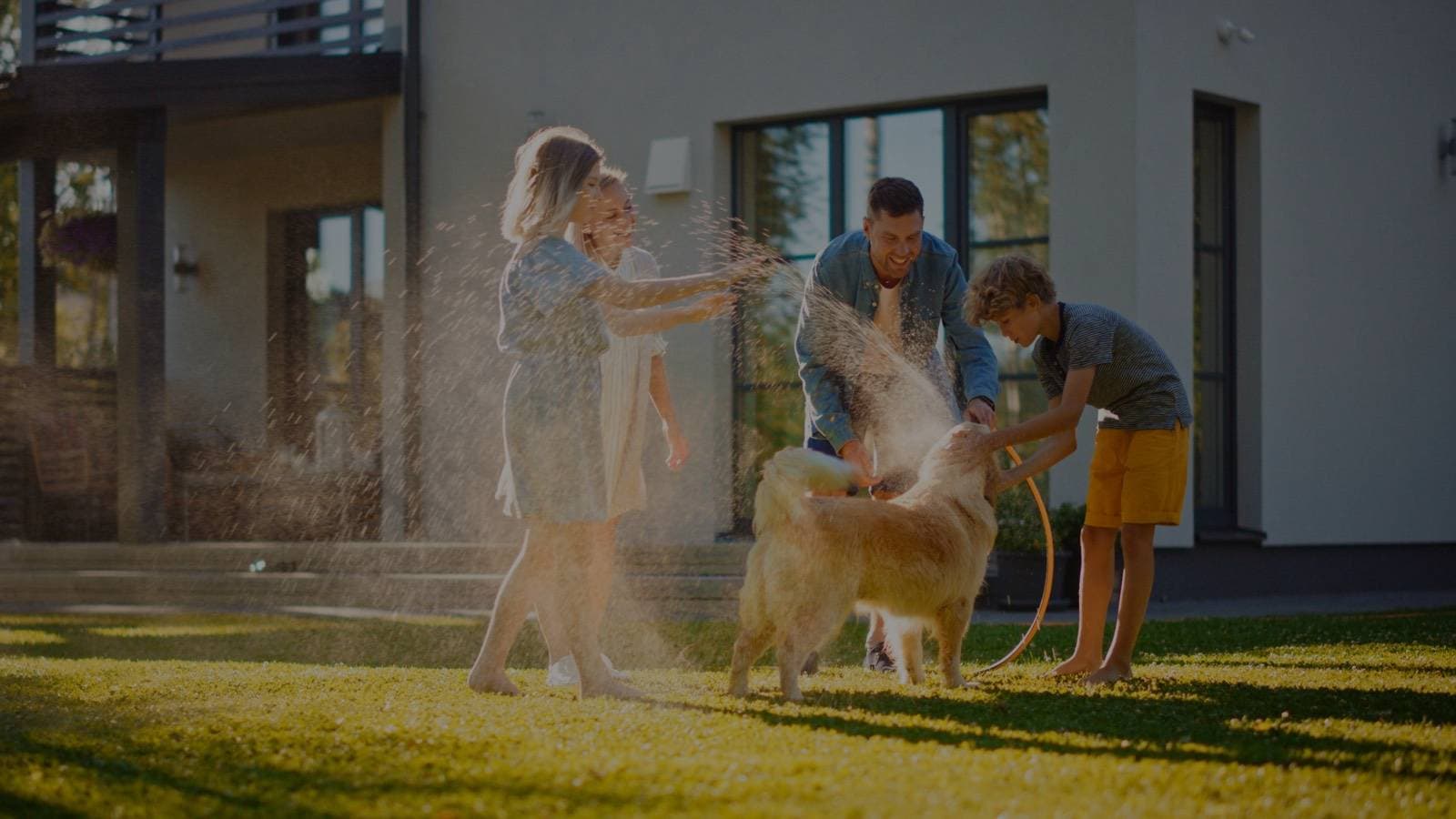 Family outdoors